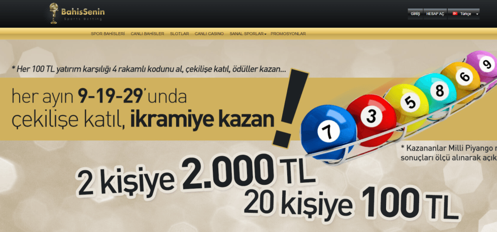 Bahissenin Giriş